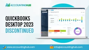 QuickBooks Desktop 2023 Be Discontinued