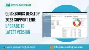 QuickBooks Desktop 2023 Support End